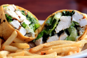 11 - Grilled Chicken Caesar On Jalapeno Cheddar Wrap